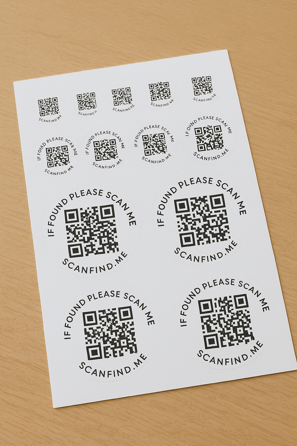 QR Stickers